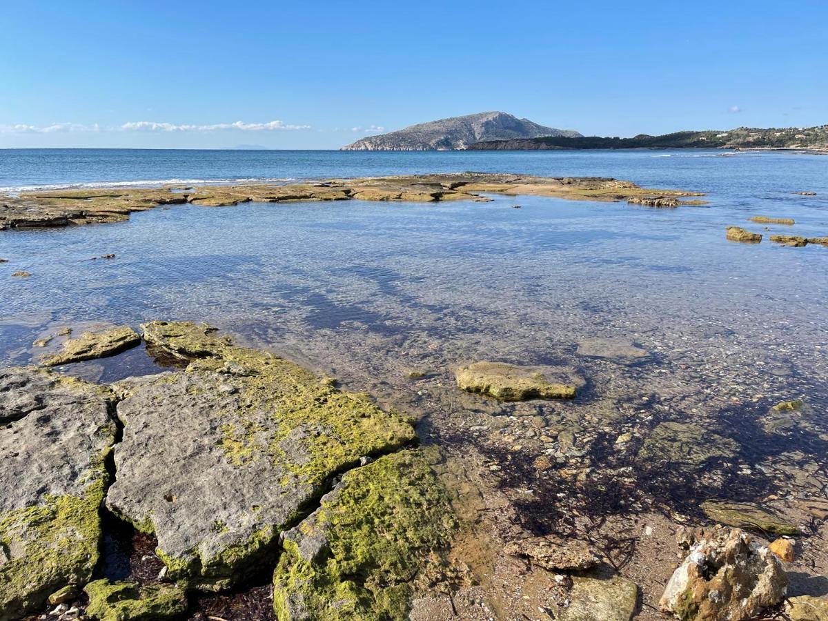 Legrena Beach Villa Sounion Dış mekan fotoğraf